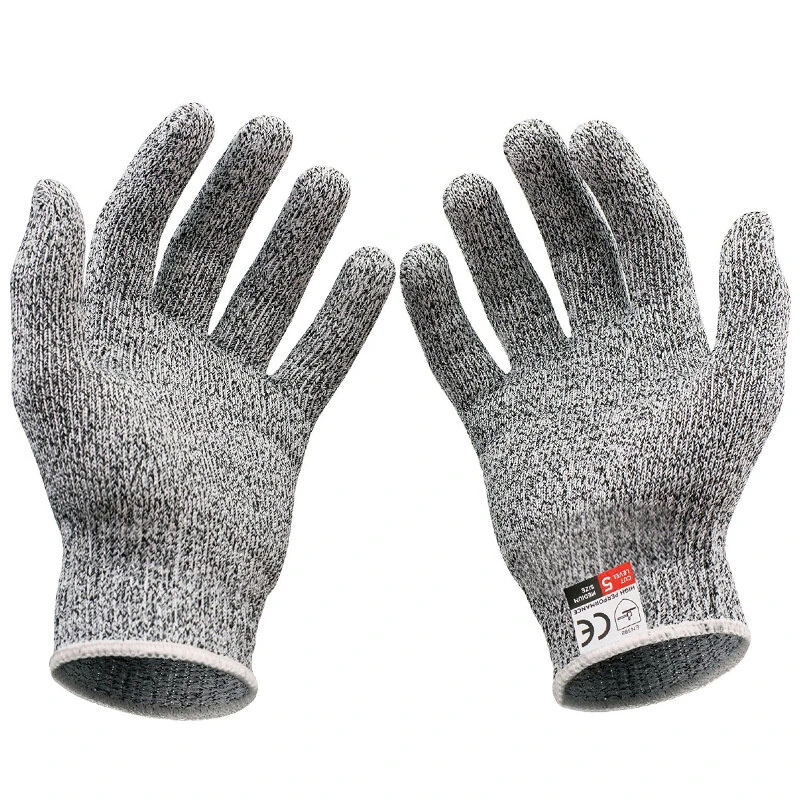 (image for) IPRee Level 5 Cut Proof Stab Resistant Wire Metal Glove Kitchen Fishing Cuts Gloves for Oyster Shucking Fish Gardening Safety Gloves